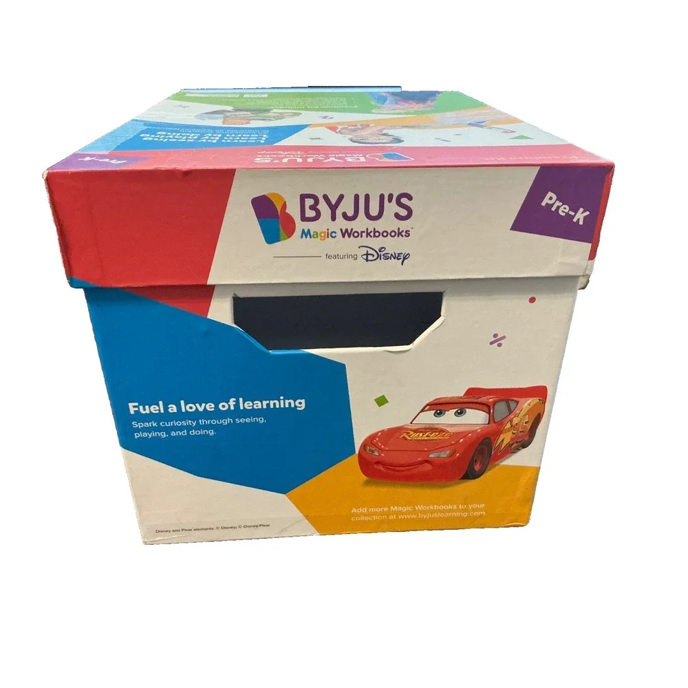 BYJU'S Magic Workbooks PreK Age 2-5 Premium KIT Disney Pixar Characters